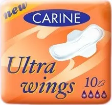 Hygienické vložky Carine ultra wings (10) single