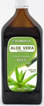 Přírodní produkt Biomedica Aloe vera šťáva 99,5% 500 ml