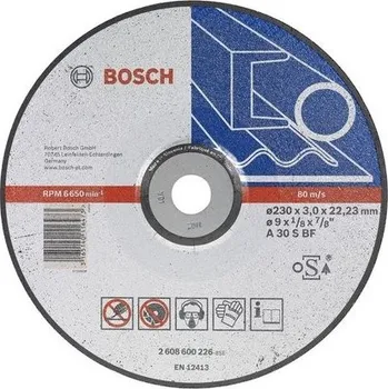 Řezný kotouč BOSCH prolomený řezný kotouč na ocel