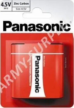 Článková baterie Baterie ZnC Panasonic 3R12RZ / 4,5V plochá