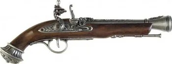 Replika zbraně Replika Pistole s křesacím zámkem, 18.stol.