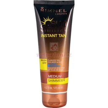 Samoopalovací přípravek Rimmel London Sun Shimmer Instant Tan 125 ml