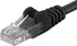 Síťový kabel PremiumCord Patch kabel UTP RJ45-RJ45 level 5e 7m černá