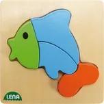 Dřevěné puzzle, ryba LENA 32068
