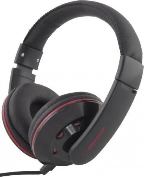 Auricolari con Microfono Esperanza EH209K Nero 5901299942512