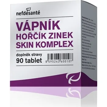 Zdraví Nefdésanté Vápník hořčík zinek Skin komplex