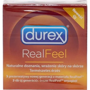 Kondom Durex Real Feel 3 ks
