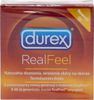 Kondom Durex Real Feel 3 ks