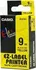 Pásek do tiskárny Páska do tiskárny štítků Casio XR-9YW1 9mm černý tisk/žlutý podklad