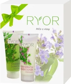 Kosmetická sada Ryor Ryor Péče o vlasy dárk.sada (bylinný šampon s panthenolem 200 ml + regenerační kondicioner s pantenolem 200 ml)