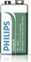 Článková baterie Philips baterie 9V LongLife zinkochloridová - 1ks