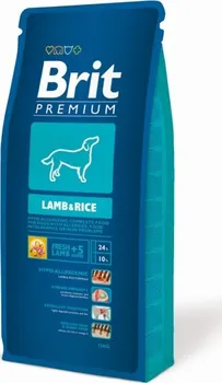 Krmivo pro psa Brit Premium Dog Lamb/Rice
