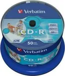 Verbatim CD-R 50-Pack Spindl Crystal…