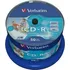 Optické médium Verbatim CD-R 50-Pack Spindl Crystal DLP52x 700MB