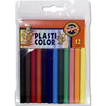 Výtvárné potřeby Pastelové tužky KOH-I-NOOR PLASTICOLOR 12ks