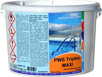 Bazénová chemie PWS Triplex MAXI