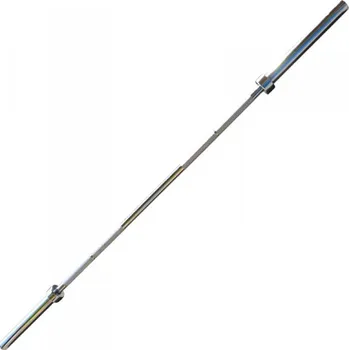 Vzpěračská tyč olympijská rovná - 220 cm do 680 kg