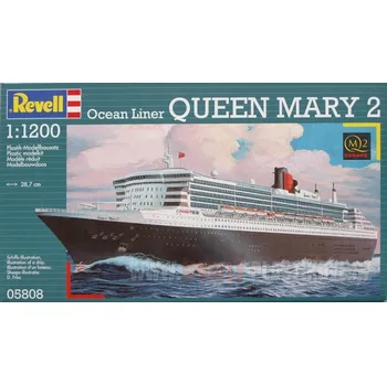 Plastikový model Revell Queen Mary 2 - 1:1200 