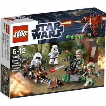 Stavebnice LEGO LEGO Star Wars 9489 Bojová jednotka Rebelů z Endoru a vojáků Impéria