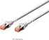 Síťový kabel Digitus Patch Cable,S-FTP, CAT 6, AWG 27/7, šedý 1,5m
