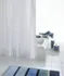 Sprchový závěs SATIN-textilní sprchový závěs, 180x200cm