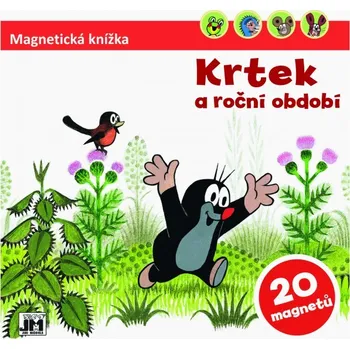 kreativní sada Jiri Models Magnetická knížka Krtek a roční období