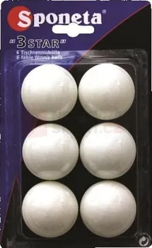 Pingpongový míček Míčky na stolní tenis SPONETA Tournament 6ks