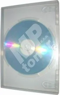 Optické médium Obal, box na 2 ks DVD, super clear