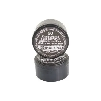 Startovací náboje 9mm revolver černoprachová 50ks