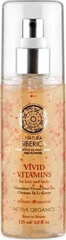 Vlasová regenerace Natura Siberica Živé vitamíny pro vlasy a tělo 125 ml