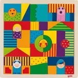 Goki Dřevěný hlavolam a kostky v jednom…