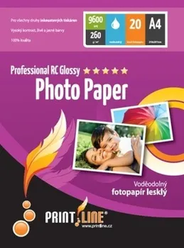 Fotopapír Fotopapír PrintLine A4 Professional RC