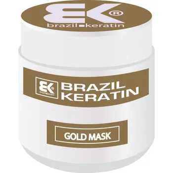 Vlasová regenerace Brazil Keratin Anti Frizz Gold Mask