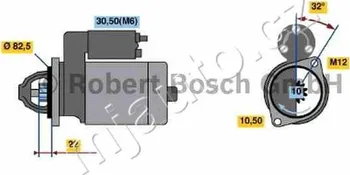 Startér Startér Bosch (0 001 110 115)
