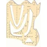 KOH-I-NOOR 703061 Šablona grafů funkcí 