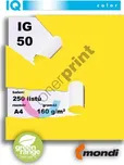 Barevný papír IQ YE23 A4 160g žlutý…