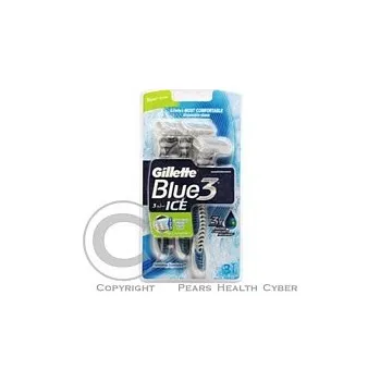 GILLETTE blue3 ice holítka 3ks