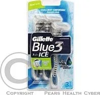 Holítko GILLETTE blue3 ice holítka 3ks