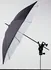 Odrazný deštník Falcon Eyes UR-60WB odrazný deštník 130cm (bílá/černá)