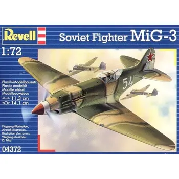 Revell Soviet Fighter MiG-3 1:72 Plastikový model Revell Soviet Fighter MiG-3 1:72