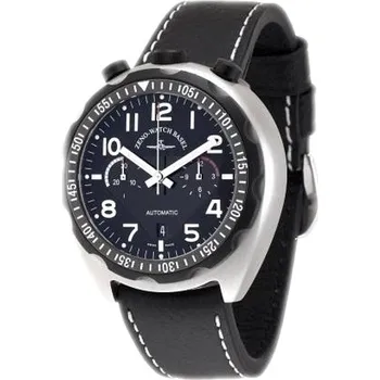 Hodinky Zeno Watch Basel Bullhead Pilot Chrono 6528-THD-a1