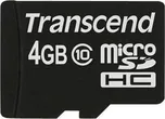 Transcend microSDHC 4 GB Class 10…