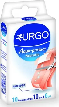 Náplast URGO Aqua protect Omyvatelná náplast 10cmx6cm 10ks