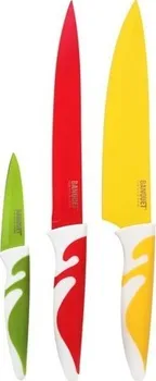 Kuchyňský nůž Banquet Symbio New Colore 3 dílná sada nožů
