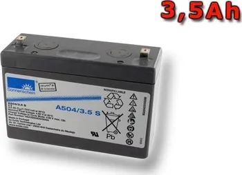 Záložní baterie Gelový trakční akumulátor SONNENSCHEIN A504/3.5 S, 4V, 3,5Ah