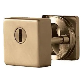 Dveřní kování M&T Entero TiN-S 46-52 mm bezpečnostní rozeta