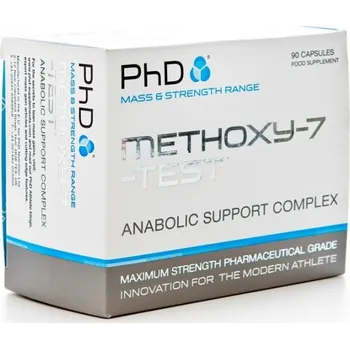 Anabolizér PhD Nutrition Methoxy 7 Test 90 kapslí