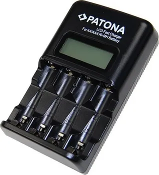Nabíječka baterií Nabíječka PATONA HighSpeed s LCD AA/AAA