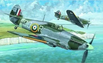 Plastikový model Směr Model Hawker Hurricane MK.IIC 13,6x16,9cm v krabici 25x14,5x4,5cm