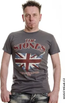 Pánské tričko Rolling Stones tričko, Union Jack, pánské